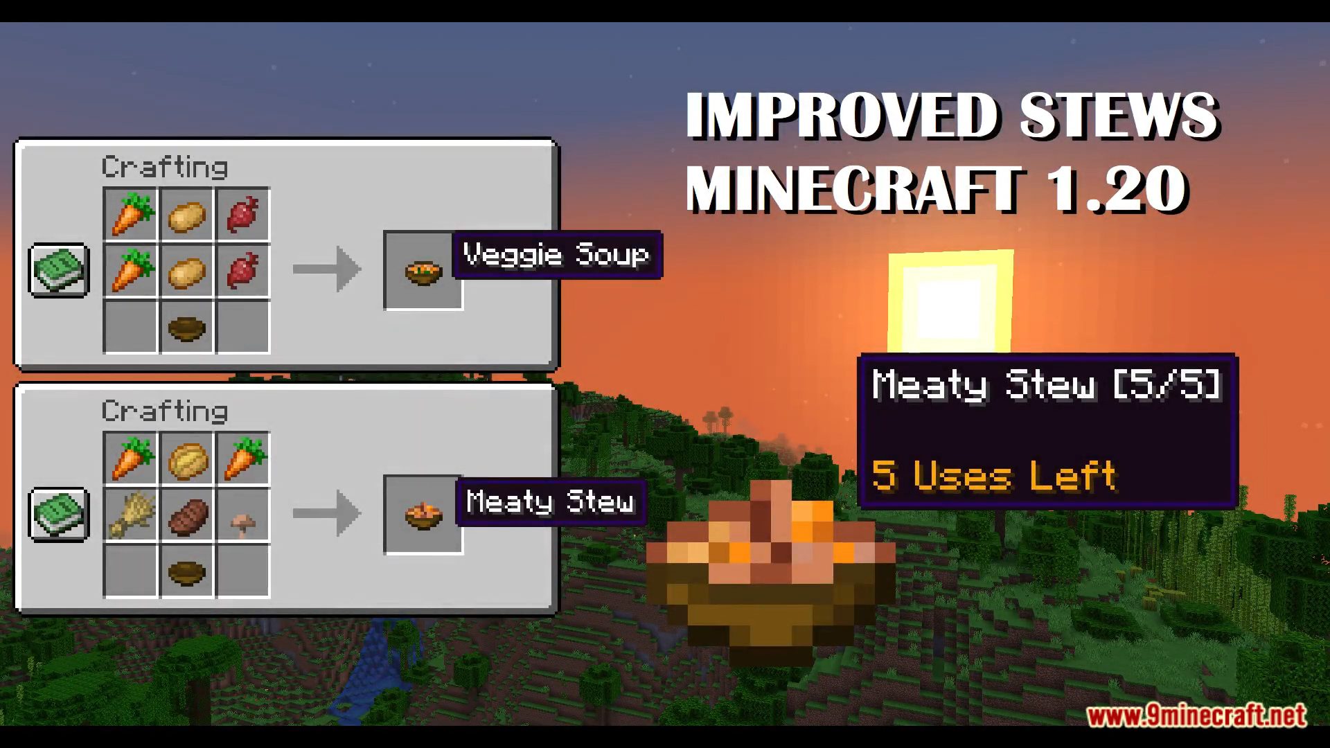 Better Stews Data Pack (1.20.2, 1.19.4) - Revamping Nourishment In Minecraft! 3