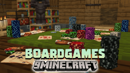 Boardgames Data Pack (1.20.2, 1.19.4) – Bring Classic Board Games To Your Minecraft World! Thumbnail