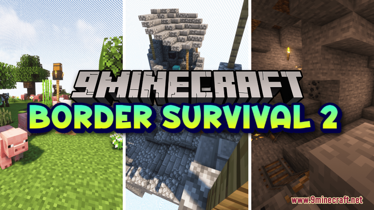 Border Survival 2 Map (1.21.1, 1.20.1) - Expand, Survive, Thrive 1