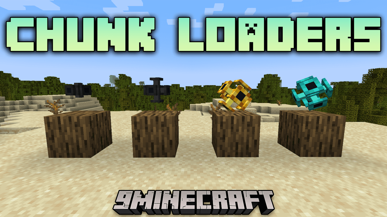 Chunk Loaders Mod (1.20.4, 1.19.4) - How Chunk Loaders Keep Your Minecraft World Active 1