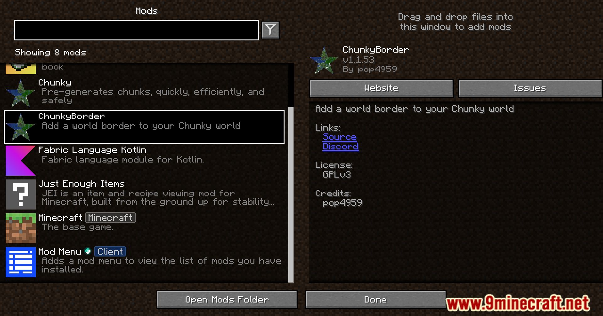 Chunky Border Mod (1.21, 1.20.1) - Enhanced Control And Customization 2