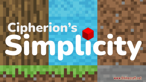 Cipherion’s Simplicity Resource Pack (1.20.6, 1.20.1) – Texture Pack Thumbnail