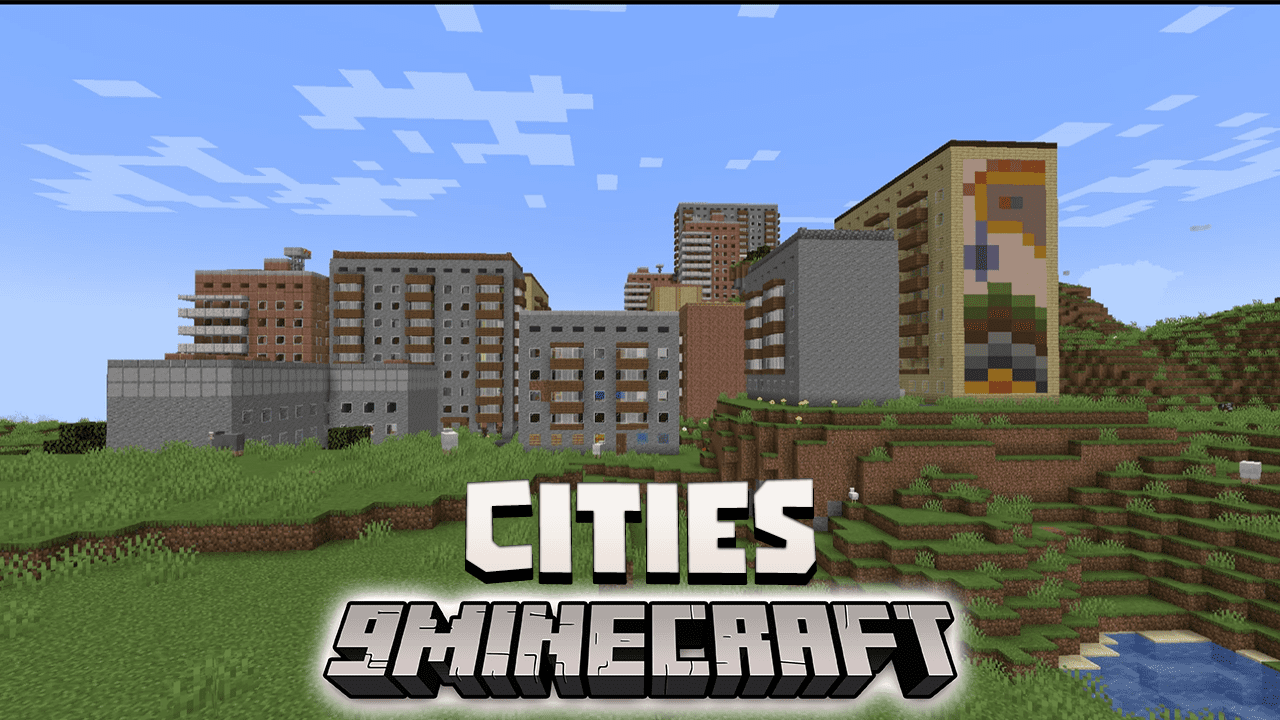 Cities Data Pack (1.20.2, 1.19.4) - A Bustling World Of Tiny Villager Communities! 1