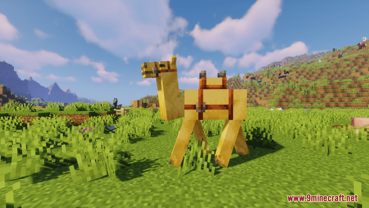 Consistent Horse Saddles Resource Pack (1.20.6, 1.20.1) - Texture Pack 7