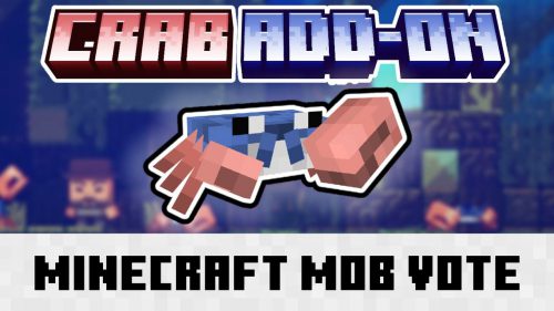 Crab Addon (1.20) – Minecraft Mob Vote 2023 Thumbnail