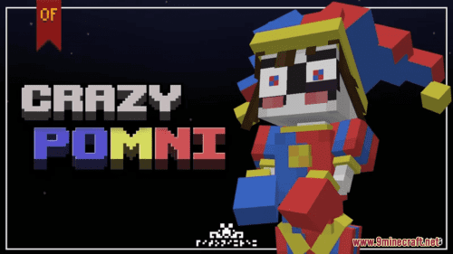 Crazy Pomni Resource Pack (1.20.6, 1.20.1) – Texture Pack Thumbnail