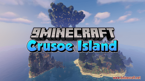 Crusoe Island Map (1.21.1, 1.20.1) – Your Solitary Haven Thumbnail