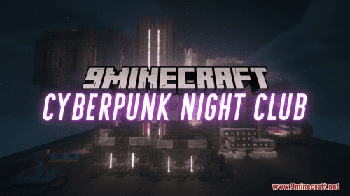 Cyberpunk Night Club Map (1.21.1, 1.20.1) – City That Never Sleeps Thumbnail