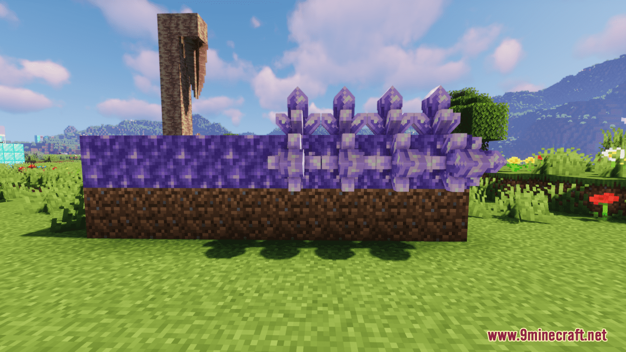 Cyber's 3D Amethyst Resource Pack (1.20.6, 1.20.1) - Texture Pack 4