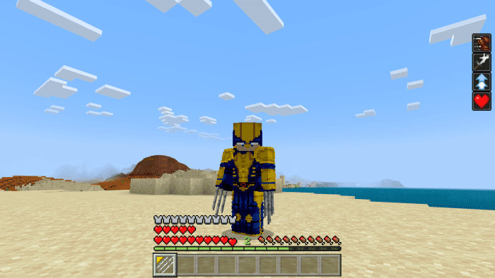 Deadpool and Wolverine Addon (1.20, 1.19) - MCPE/Bedrock Mod 9