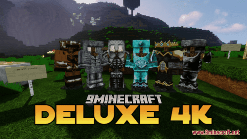 Deluxe 4K Resource Pack (1.21, 1.20.1) – Texture Pack Thumbnail