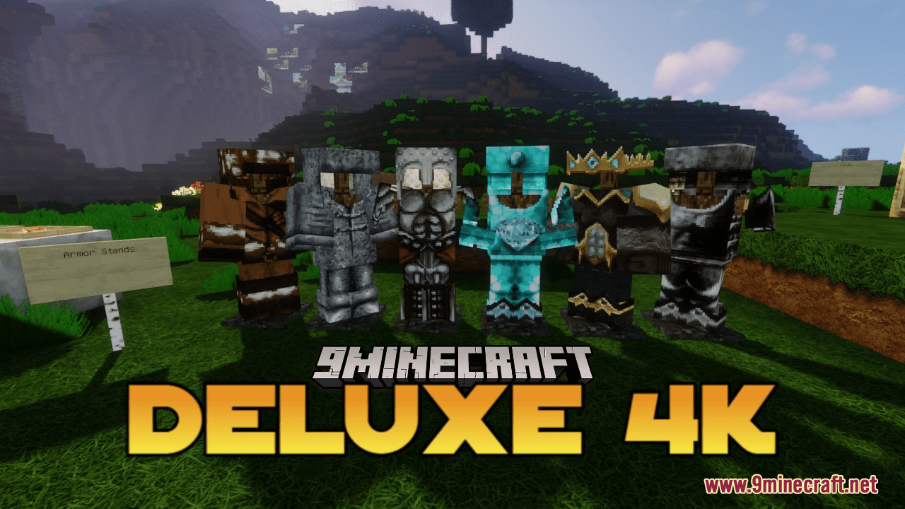 Deluxe 4K Resource Pack (1.21.1, 1.20.1) - Texture Pack 1