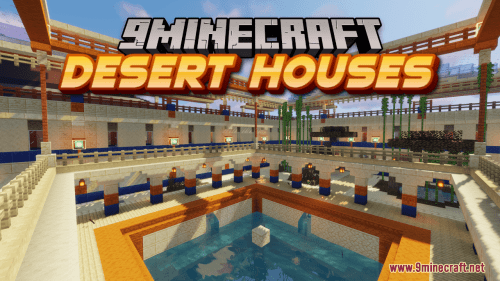 Desert Houses Map (1.20.2, 1.19.4) – Tranquil Haven in the Sands Thumbnail