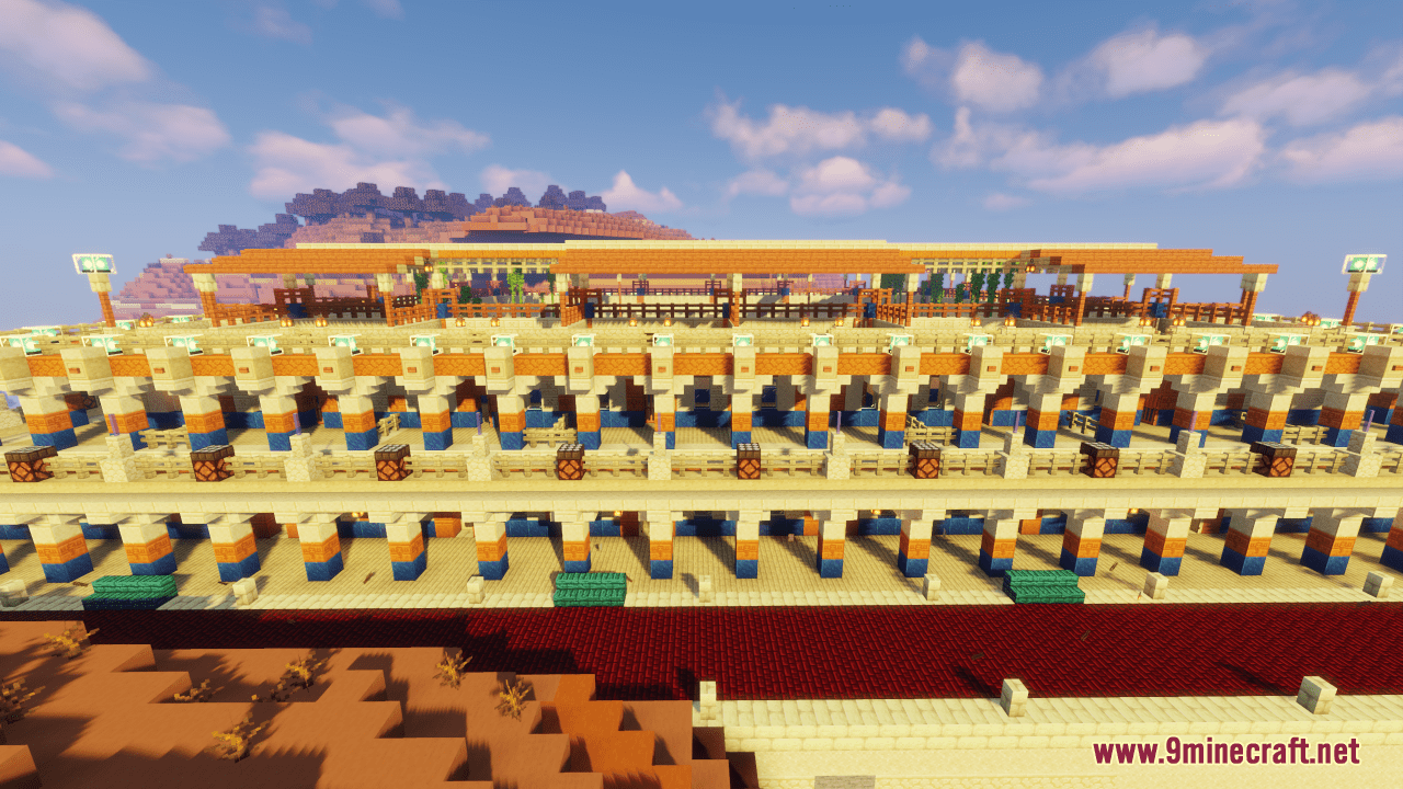 Desert Houses Map (1.20.4, 1.19.4) - Tranquil Haven in the Sands 3