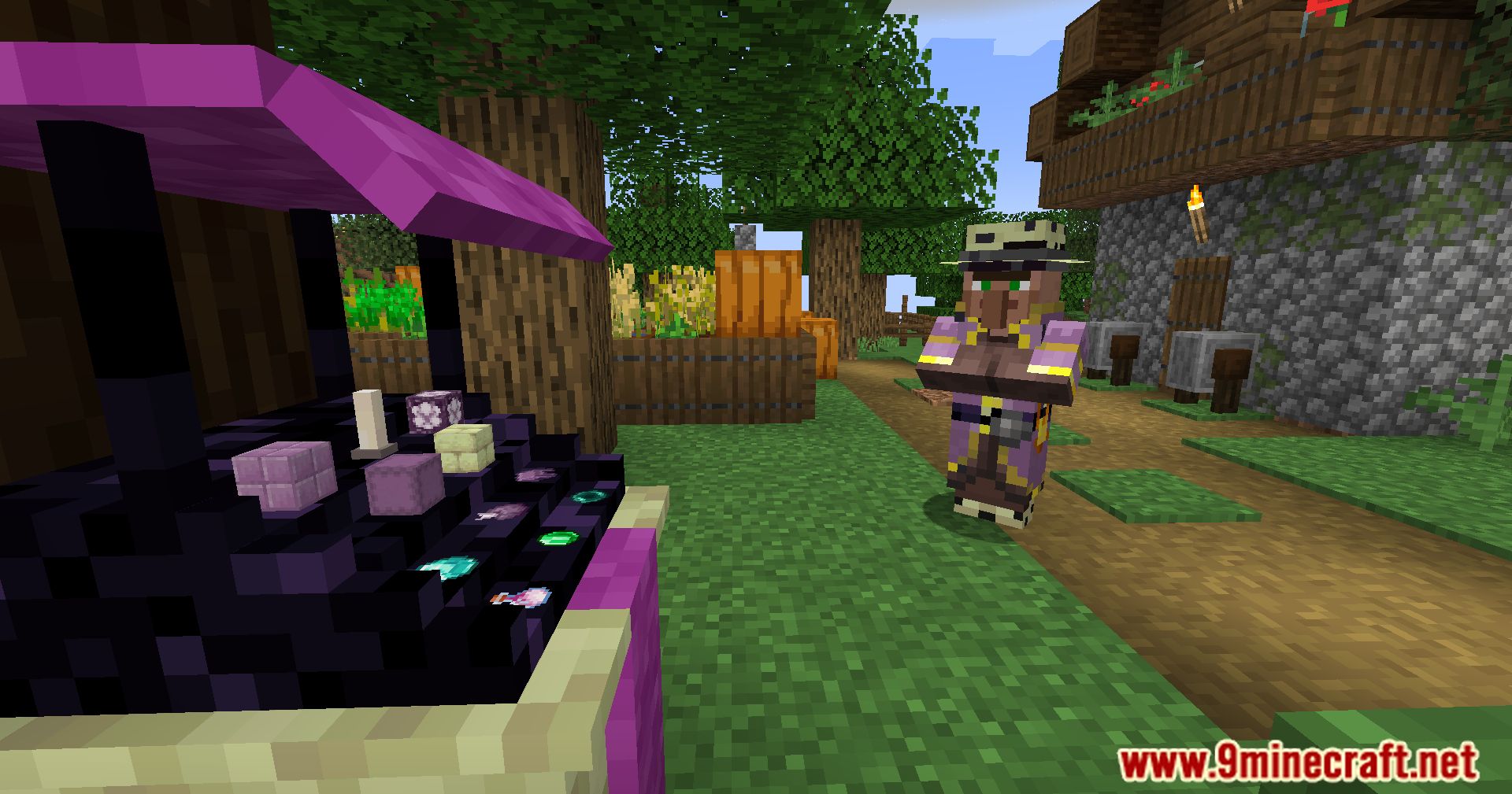Dimensional Trade Villagers Mod (1.20.2) - Nether Trader And End Trader 11