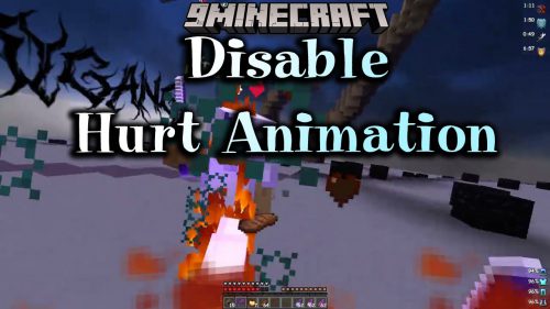 Disable Hurt Animation Mod (1.8.9) – Removing Screen Shake Thumbnail