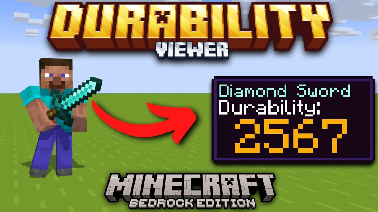 Durability Viewer Addon (1.20) - MCPE/Bedrock Script 1