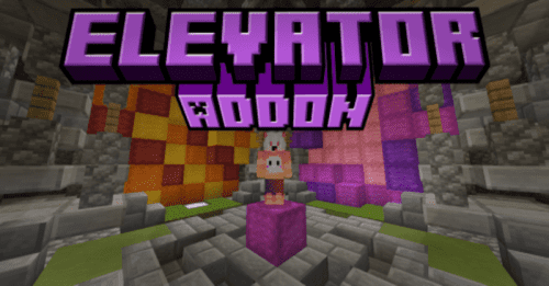 Elevator Addon (1.20) – MCPE/Bedrock Mod Thumbnail