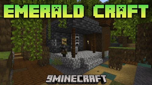 Emerald Craft Mod (1.20.1, 1.19.4) – Expanding Villager Professions And Much More! Thumbnail