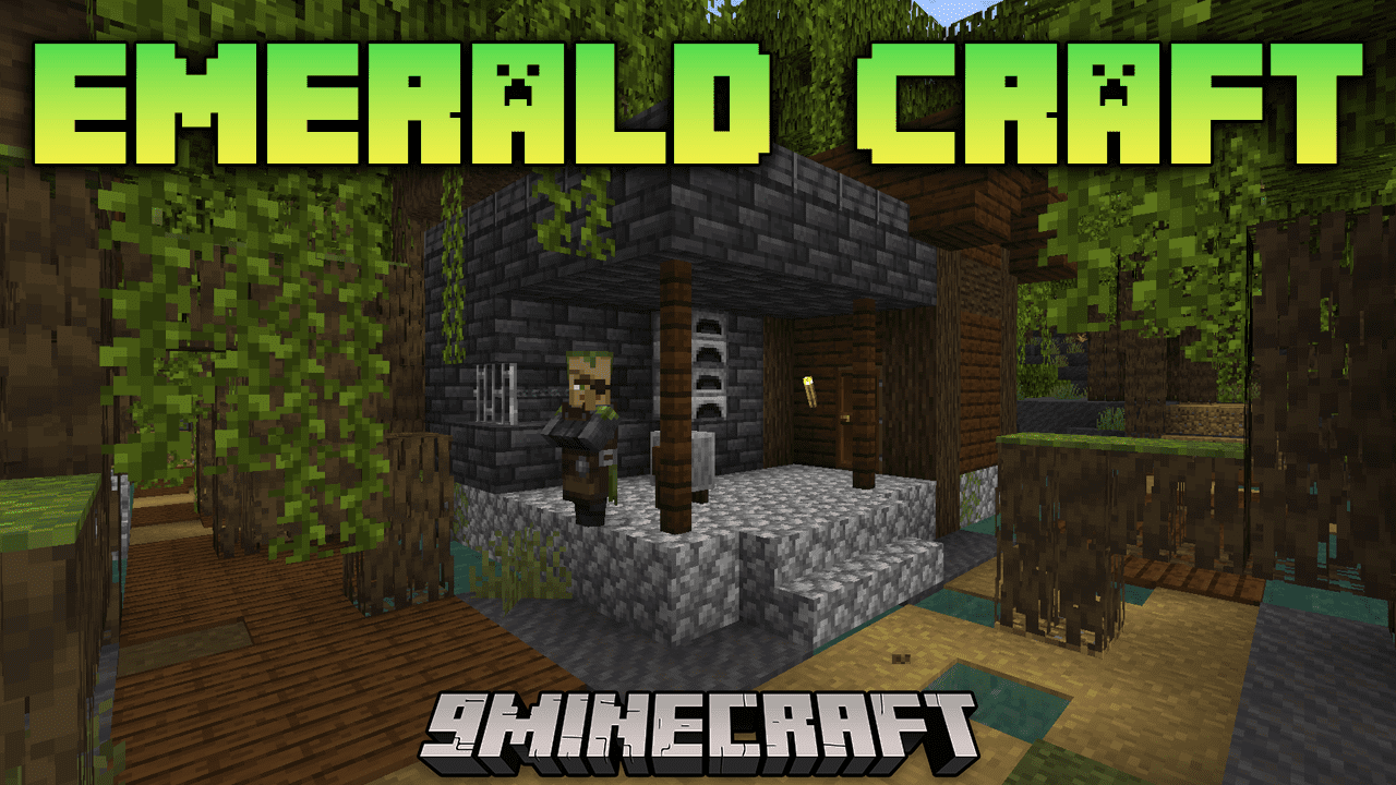 Emerald Craft Mod (1.20.1, 1.19.4) - Expanding Villager Professions And Much More! 1