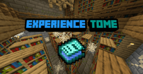 Experience Tome Addon (1.20, 1.19) – MCPE/Bedrock Mod Thumbnail