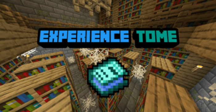 Experience Tome Addon (1.20, 1.19) - MCPE/Bedrock Mod 1