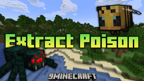 Extract Poison Mod (1.21.1, 1.20.1) – Harvest Venom In Minecraft Thumbnail