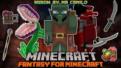 Fantasy For Minecraft Addon (1.20, 1.19) – MCPE/Bedrock Mod Thumbnail