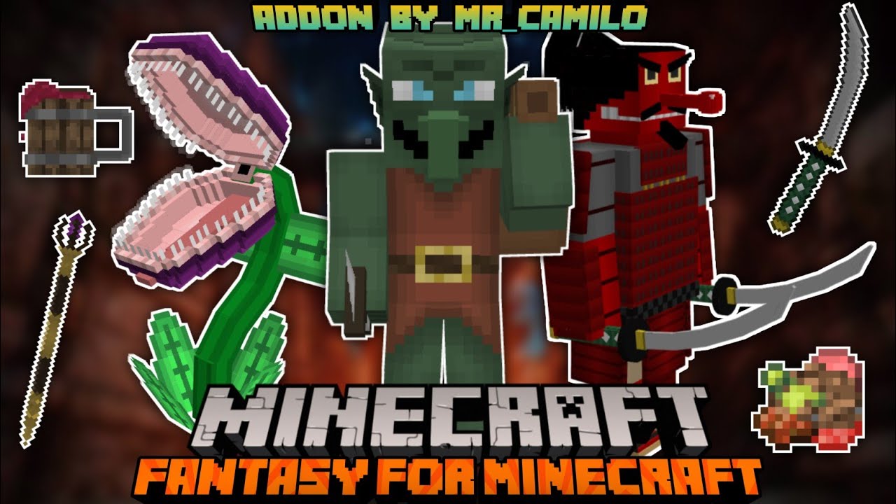 Fantasy For Minecraft Addon (1.20, 1.19) - MCPE/Bedrock Mod 1