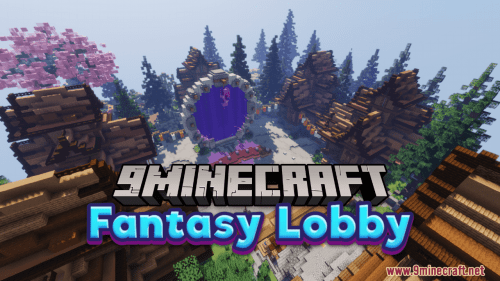 Fantasy Lobby Map (1.20.4, 1.19.4) – Ultimate Server Hub Lobby Thumbnail