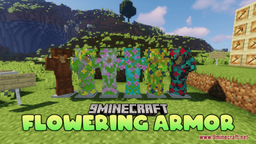 Flowering Armor Resource Pack (1.20.6, 1.20.1) – Texture Pack Thumbnail