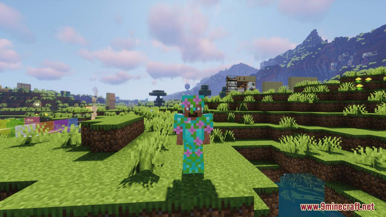 Flowering Armor Resource Pack (1.20.6, 1.20.1) - Texture Pack 3