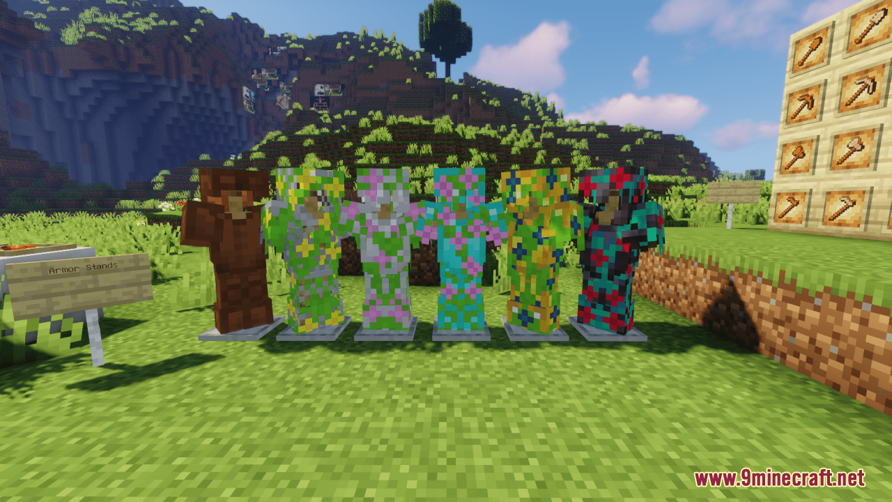 Flowering Armor Resource Pack (1.20.6, 1.20.1) - Texture Pack 4