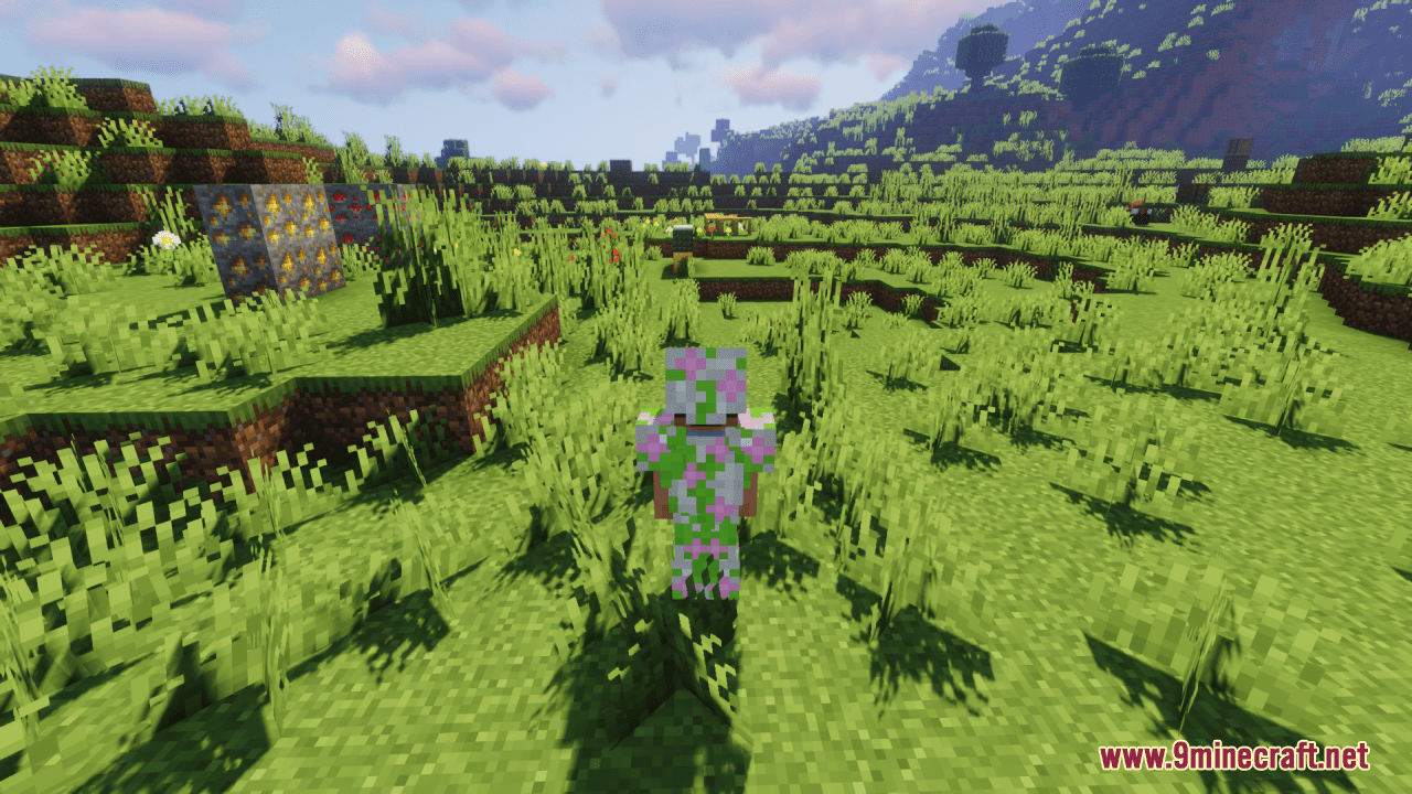 Flowering Armor Resource Pack (1.20.6, 1.20.1) - Texture Pack 6