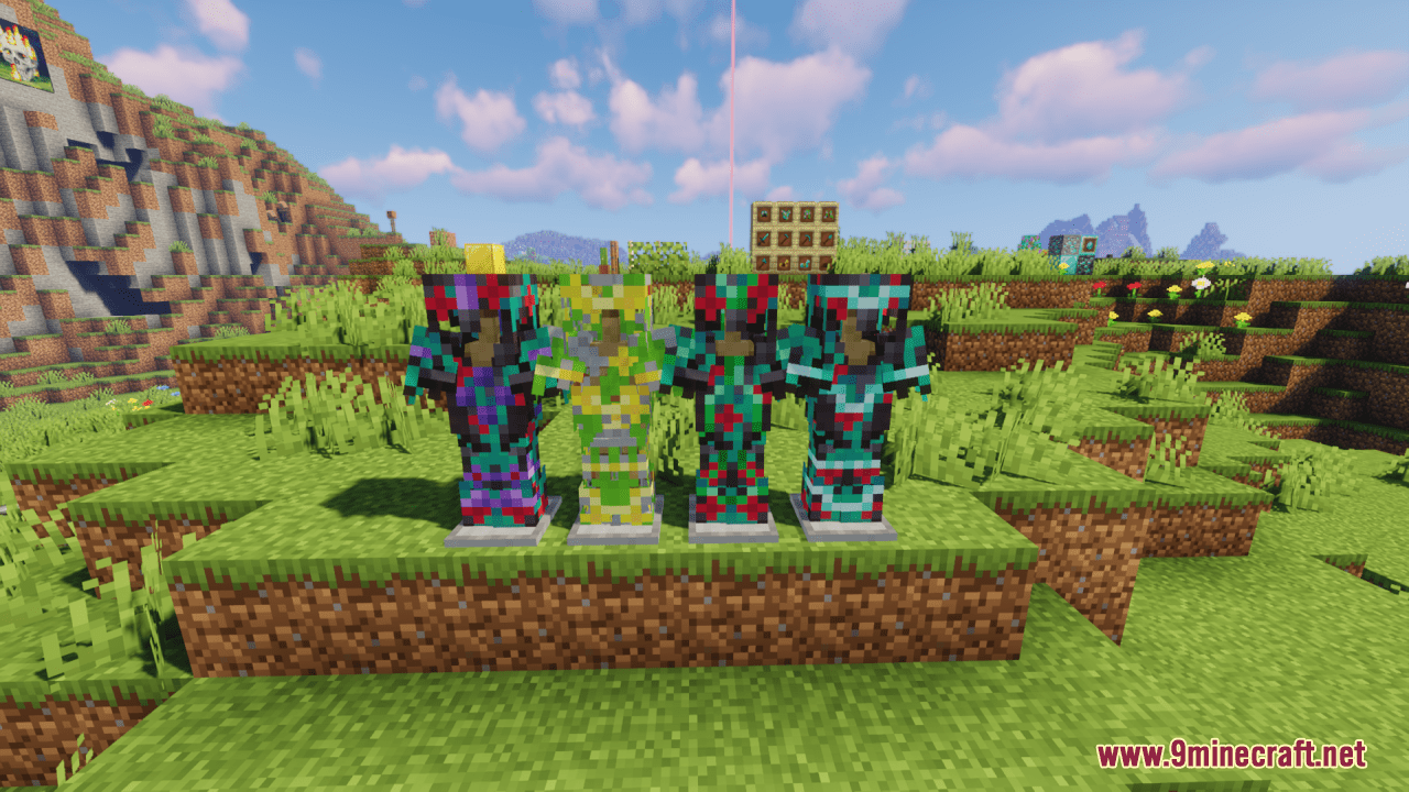 Flowering Armor Resource Pack (1.20.6, 1.20.1) - Texture Pack 8