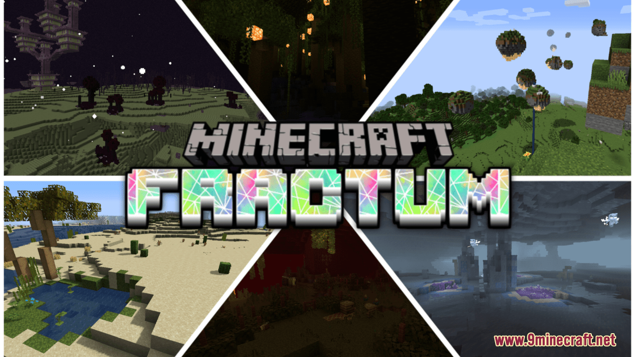 Fractum Resource Pack (1.20.6, 1.20.1) - Texture Pack 1