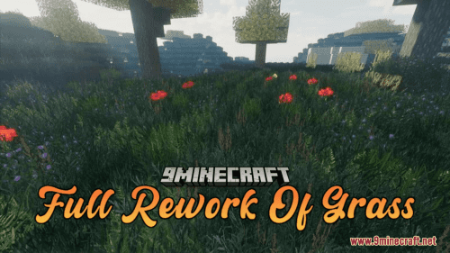 Full Rework Of Grass Resource Pack (1.20.6, 1.20.1) – Texture Pack Thumbnail