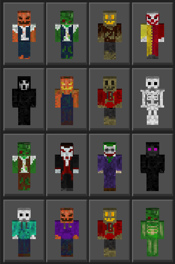 Ghost Hunter Halloween Skin Pack (1.20, 1.19) - MCPE/Bedrock 3