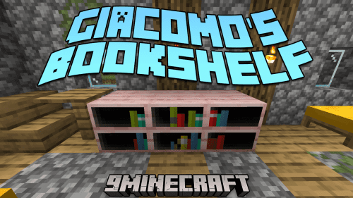 Giacomo’s Bookshelf Mod (1.20.4, 1.19.4) – Enhance Your Minecraft World Thumbnail