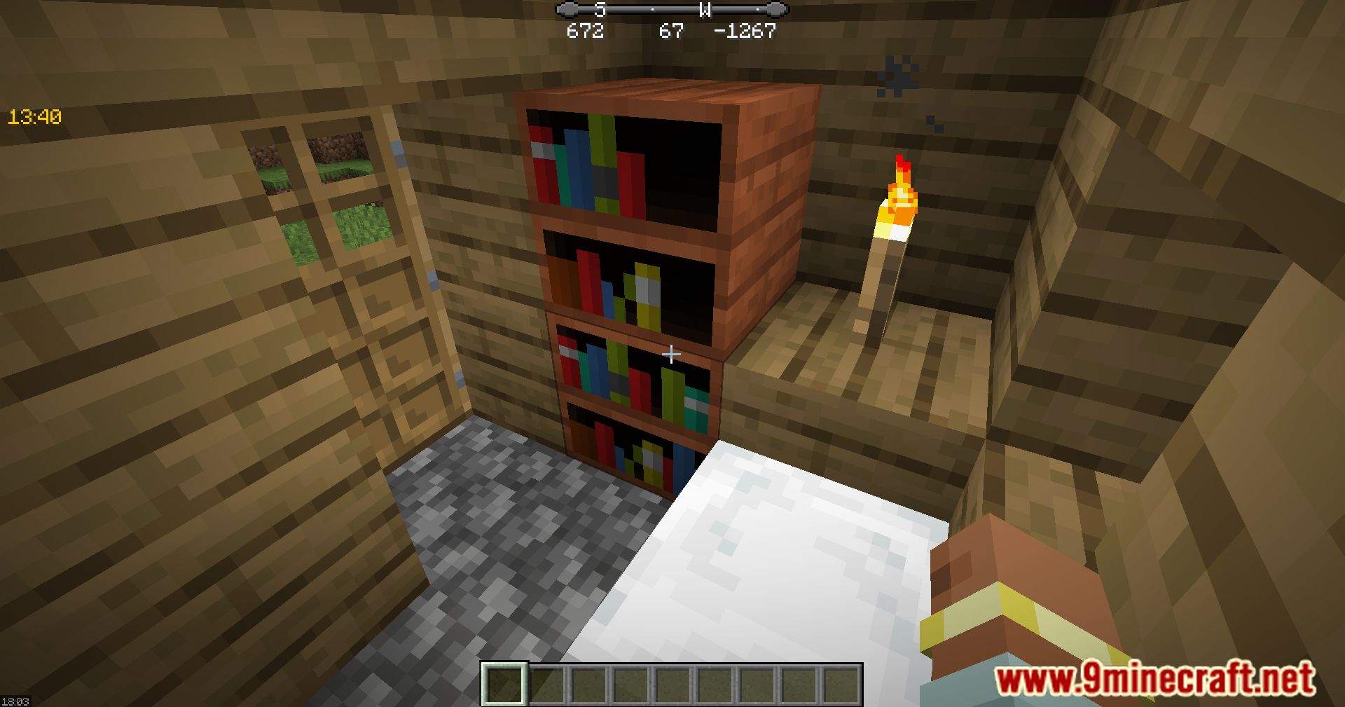 Giacomo's Bookshelf Mod (1.20.4, 1.19.4) - Enhance Your Minecraft World 8