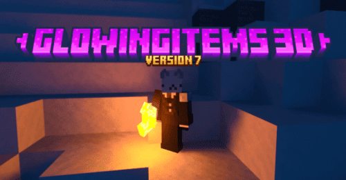 GlowingItems 3D Texture Pack (1.20, 1.19) – For BetterRTX Thumbnail