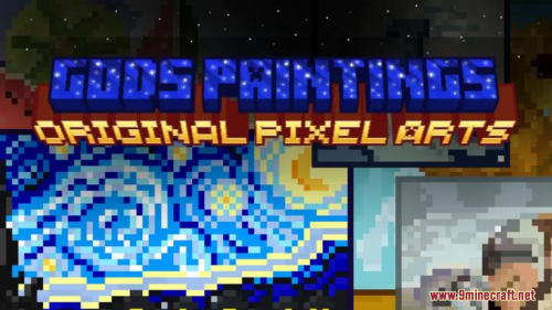 Gods Paintings Resource Pack (1.20.6, 1.20.1) – Texture Pack Thumbnail