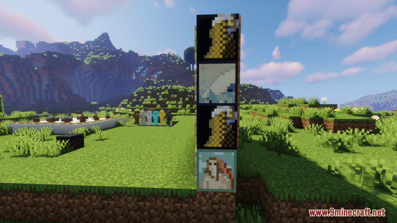 Gods Paintings Resource Pack (1.20.6, 1.20.1) - Texture Pack 2