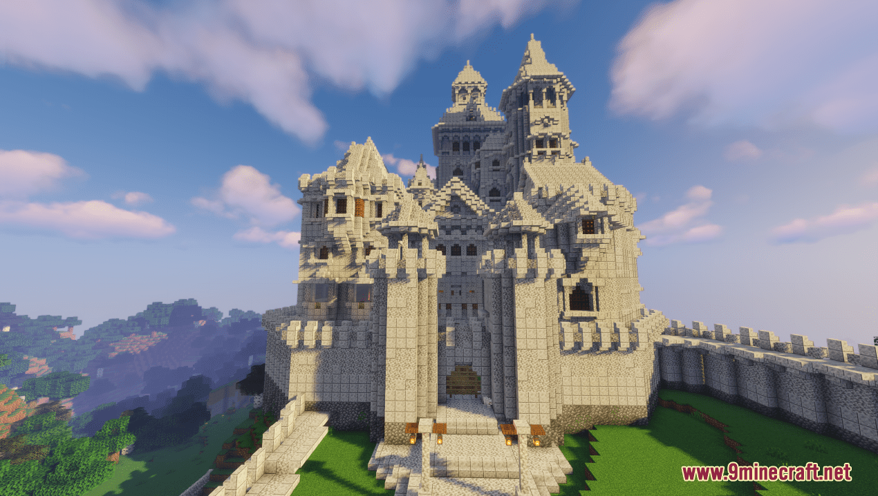 Grand Birpo Diorite Castle Map (1.21.1, 1.20.1) - Majestic Minecraft Creation 5