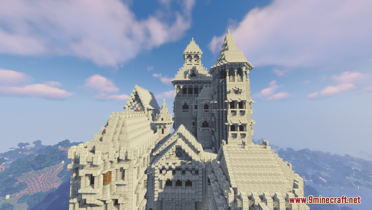 Grand Birpo Diorite Castle Map (1.21.1, 1.20.1) - Majestic Minecraft Creation 7