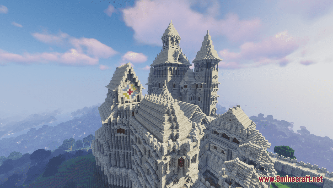 Grand Birpo Diorite Castle Map (1.21.1, 1.20.1) - Majestic Minecraft Creation 8