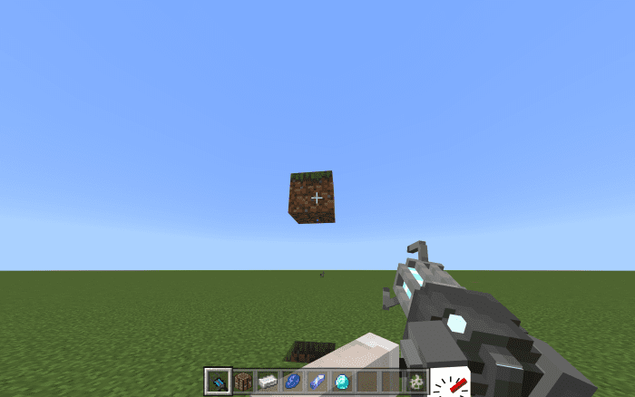 Gravity Gun Addon (1.20) - MCPE/Bedrock Mod 4