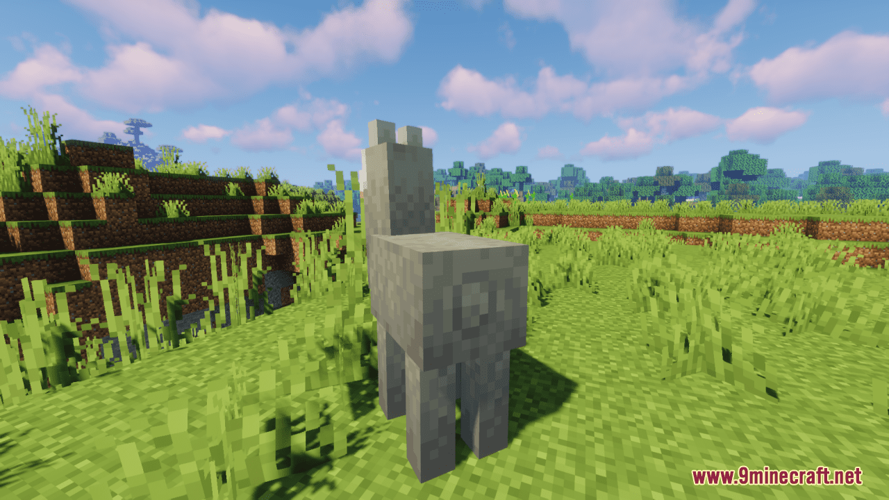 Grayer Llamas Resource Pack (1.20.6, 1.20.1) - Texture Pack 14