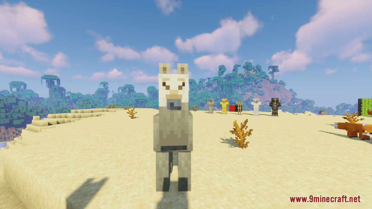 Grayer Llamas Resource Pack (1.20.6, 1.20.1) - Texture Pack 10