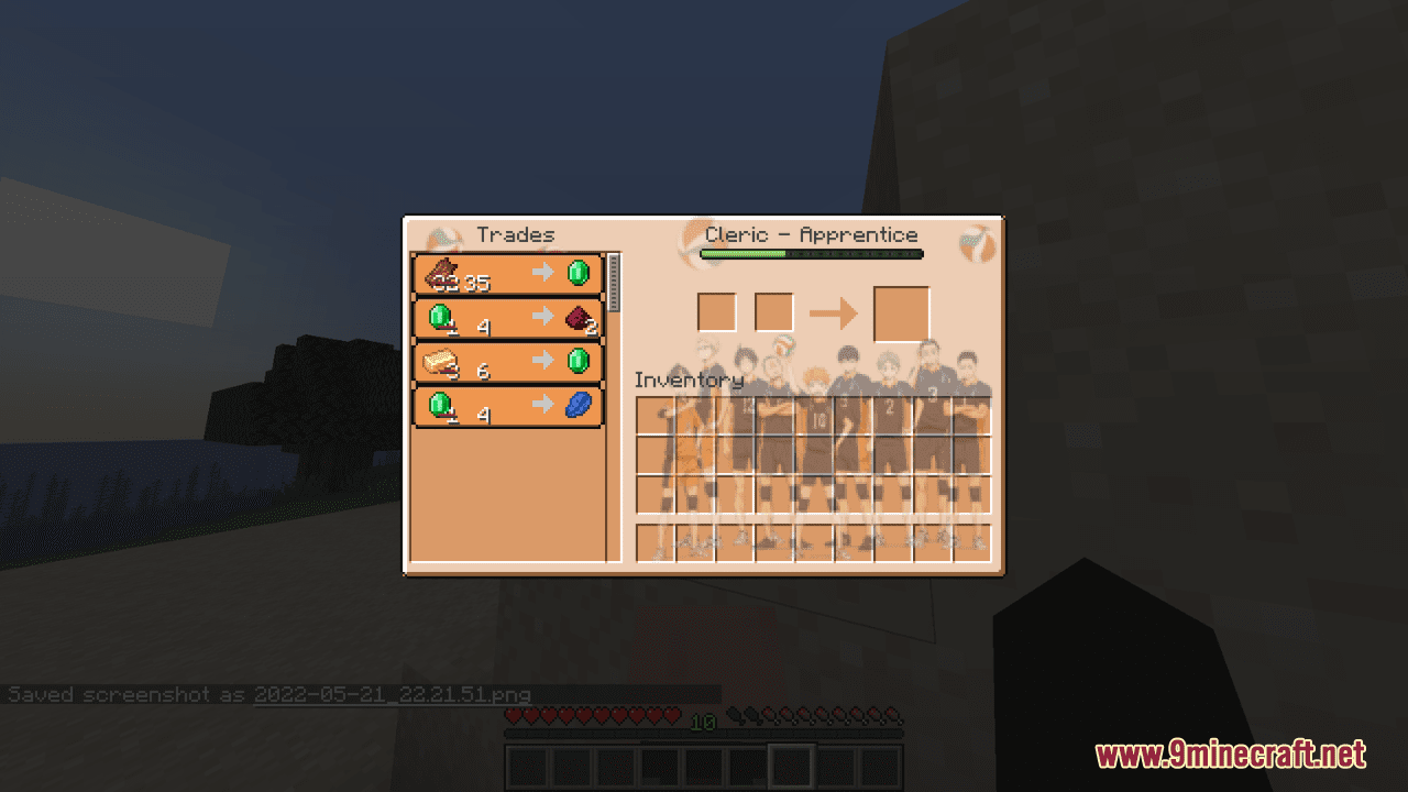 Haikyuu!! Custom GUI Resource Pack (1.20.6, 1.20.1) - Texture Pack 3